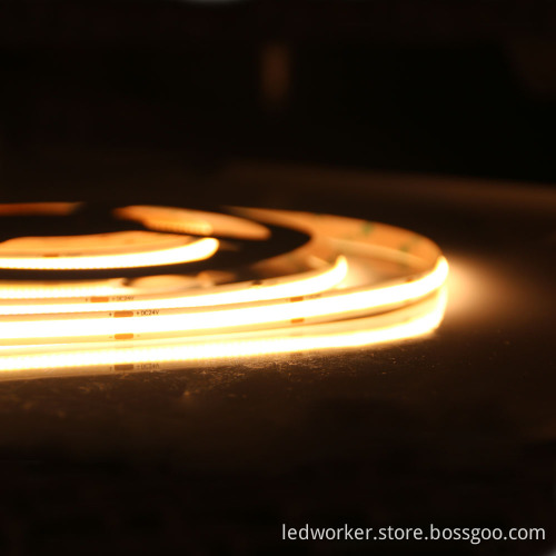 CRI 90+ COB LED Strip Lights - Superior Alternative to 2835 LEDs for Home Decor